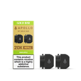 APOLLO 2x5ML REFILL CONTAINERS SOUR APPLE (10)